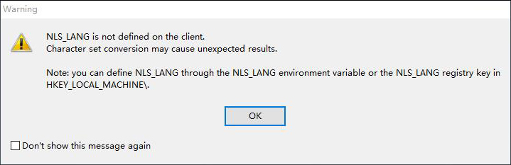 plsql环境变量NLS_LANG错误_图例
